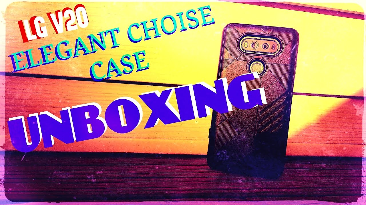 LG v20 Case Unboxing - this is better then the poetic case