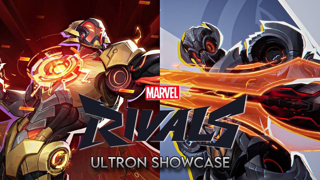 Ultron all skins showcase (4k) - Marvel Rivals