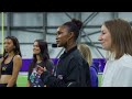 Behind-the-Scenes: Minnesota Vikings Cheerleader Zoe Leads Skol Chant & Sounds Gjallarhorn