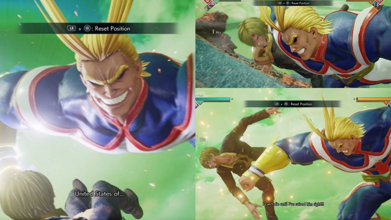 All Might ! ShowCase ! Jump Force