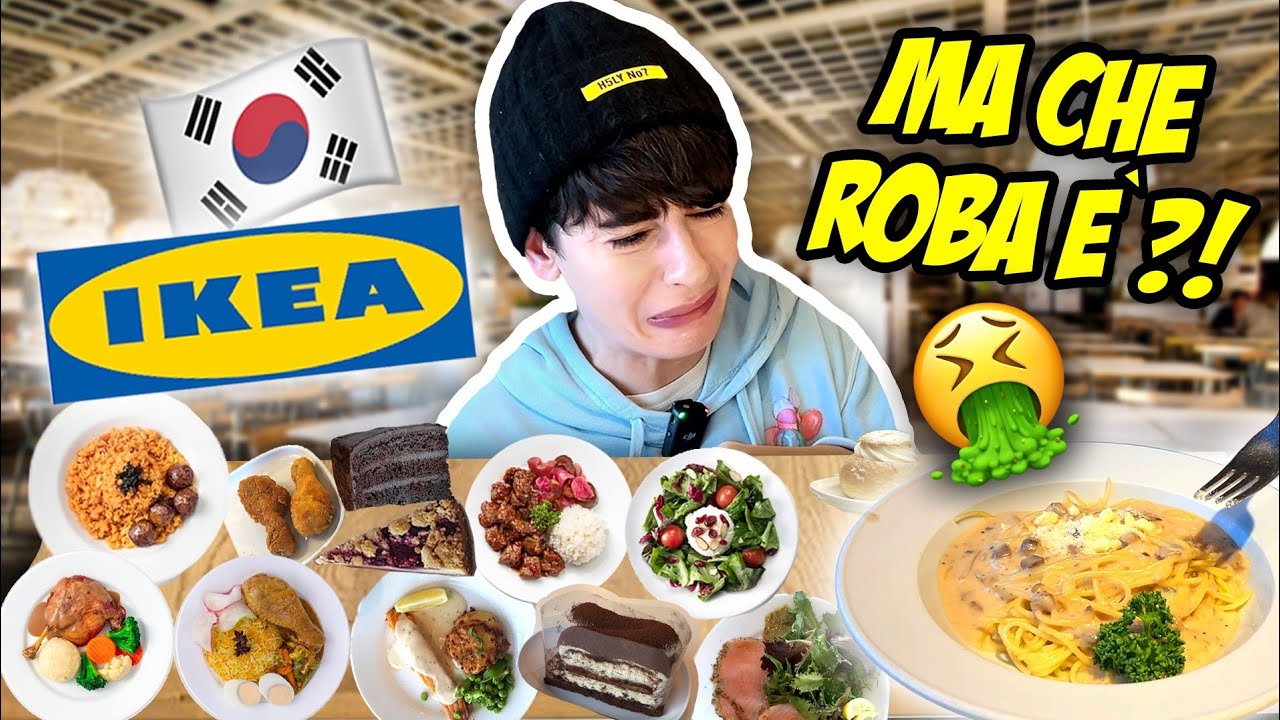 PROVO TUTTO IL MENÙ DELL' IKEA COREANA! | Piatti assurdi!! 😱