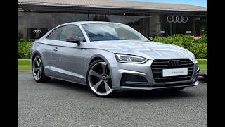 Approved Used Audi A5 Coup- Black Edition 40 TFSI 190 PS | Stoke Audi