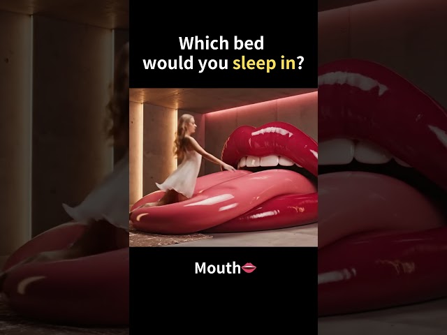 Which Bed Would You Sleep In?🛋️#asmr #aiasmr #shorts #relaxing #oddlysatisfying #bed
