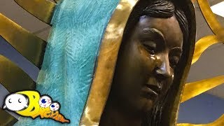 Our Lady of Guadalupe Statue Weeps &quot;Olive Oil&quot; in Hobbs, NM | Crying Statues