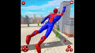 Flying Spider Hero: Superhero: Flying Spider Rescue Mission Games screenshot 3