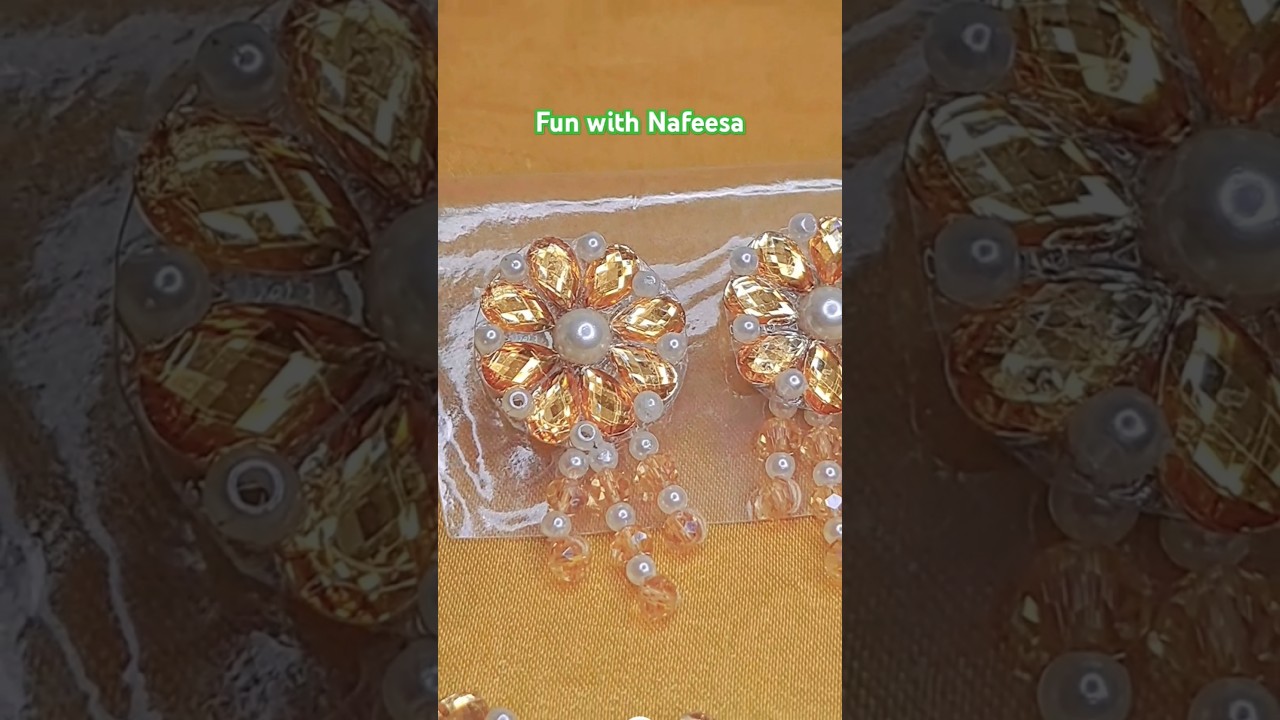 Diy Earrings#shorts #diy #viral #trending#art #craft #artandcraft #funwithnafeesa