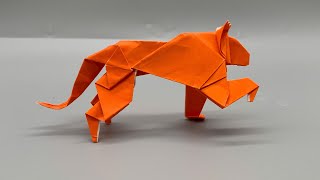 Origami Tiger Tutorial | Easy Origami Tiger | Origami Cat