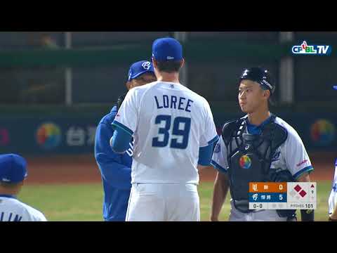 03/31 統一 vs 富邦 九局上，郭阜林、吳桀睿接連從羅力手中敲出安打，富邦換投