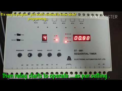 How to programm sequential timer