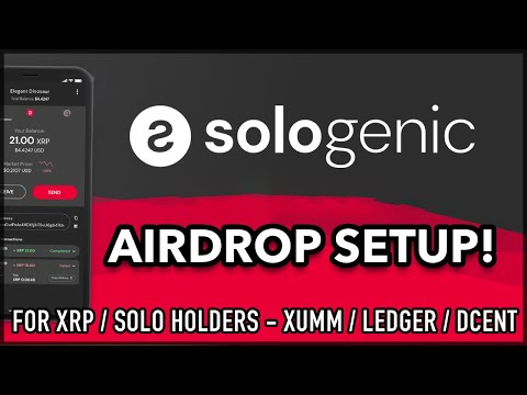 SOLO Airdrop Setup! (XRP / SOLO Snapshot) - XUMM App, Ledger, DCENT