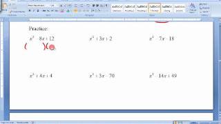 Exclusive 9.5 Factoring Simple Trinomials Profile