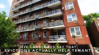 NYC Landlords Say That Evictions Will Actually Help Tenants