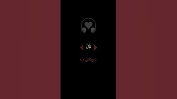 قَالَ إِنِّي أَنَا أَخُوكَ|القارىء عبدالصاحب #قران_كريم #تلاوة_خاشعة #راحة_نفسية