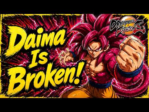 DBFZR ▰  SSJ4 Daima Goku Looking Top 3 Broken!【Dragon Ball FighterZ】