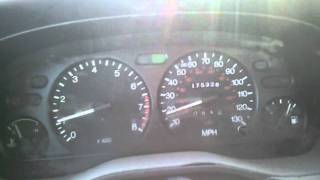 2000 Mercury Mystique 0-60 MPH