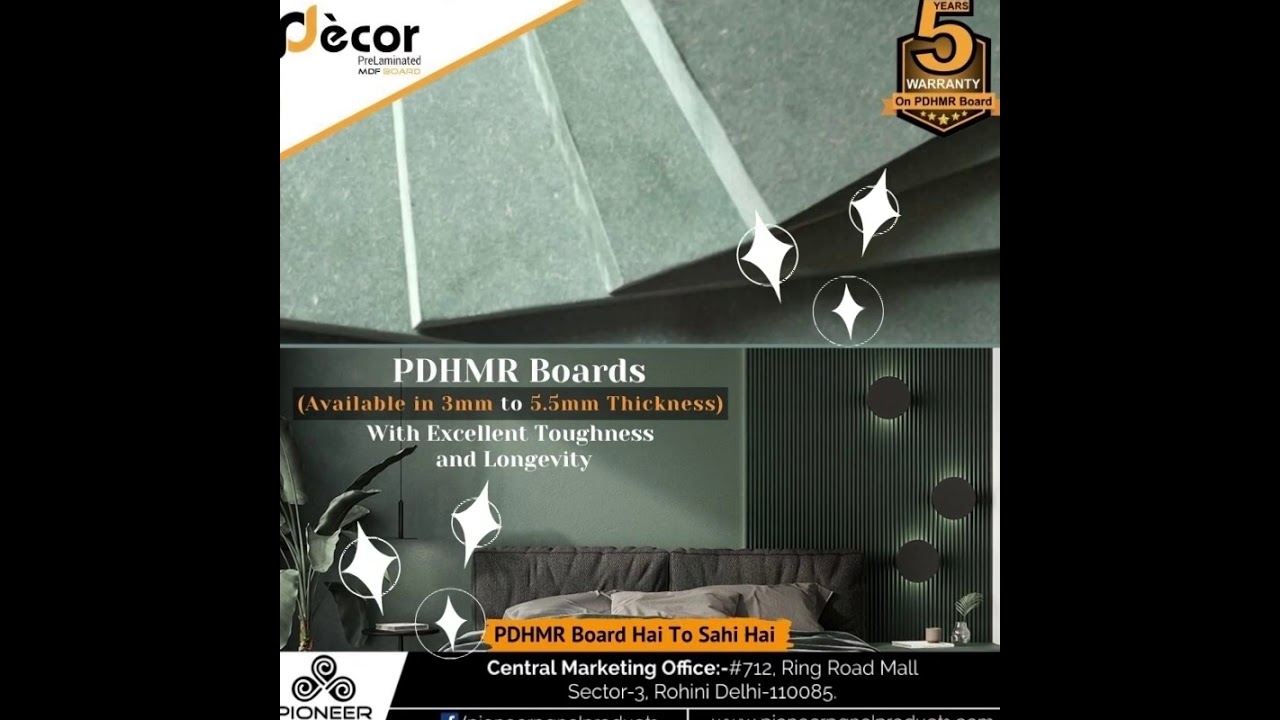 MDF Board PDHMR Board (Quick recap to Pioneer Panel Products  weekdays post)