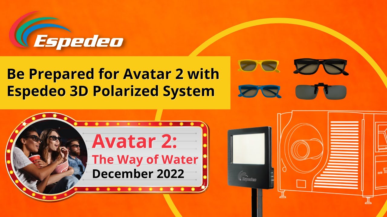 Be Prepared for Avatar: The Way of Water with Espedeo 3D Polarized System