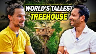 He Built the Tallest Treehouse in the Amazon… Now He’s Building 500 Worldwide