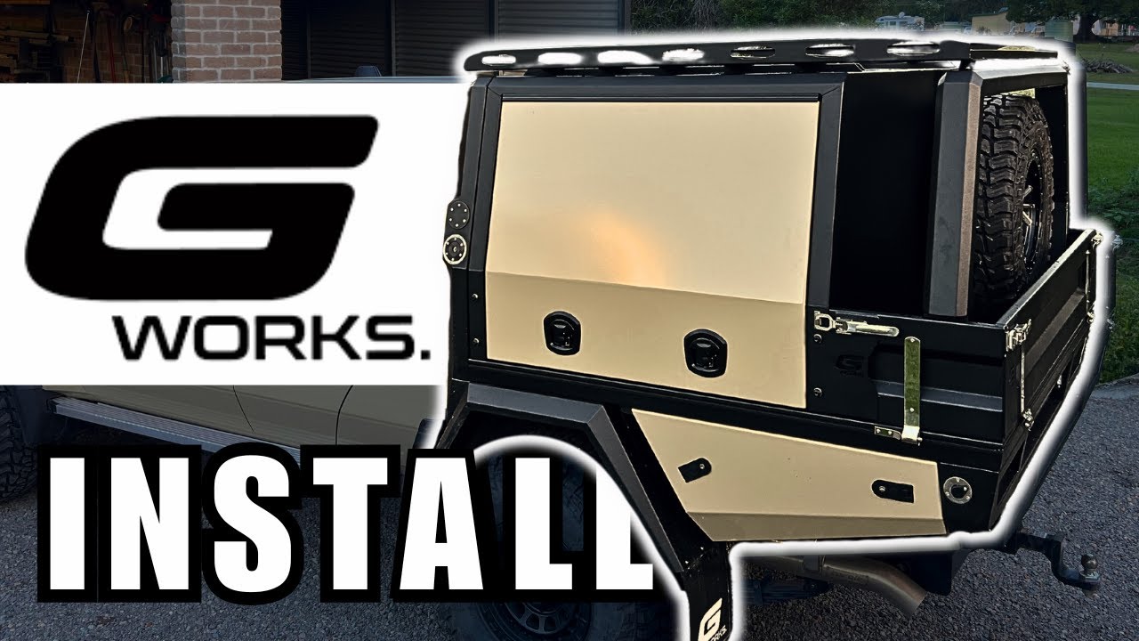 G WORKS TRAY AND CANOPY INSTALL | 79 SERIES LANDCRUISER PART 8
