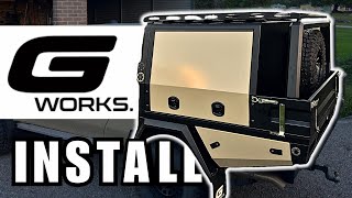 g works tray and canopy install part 8