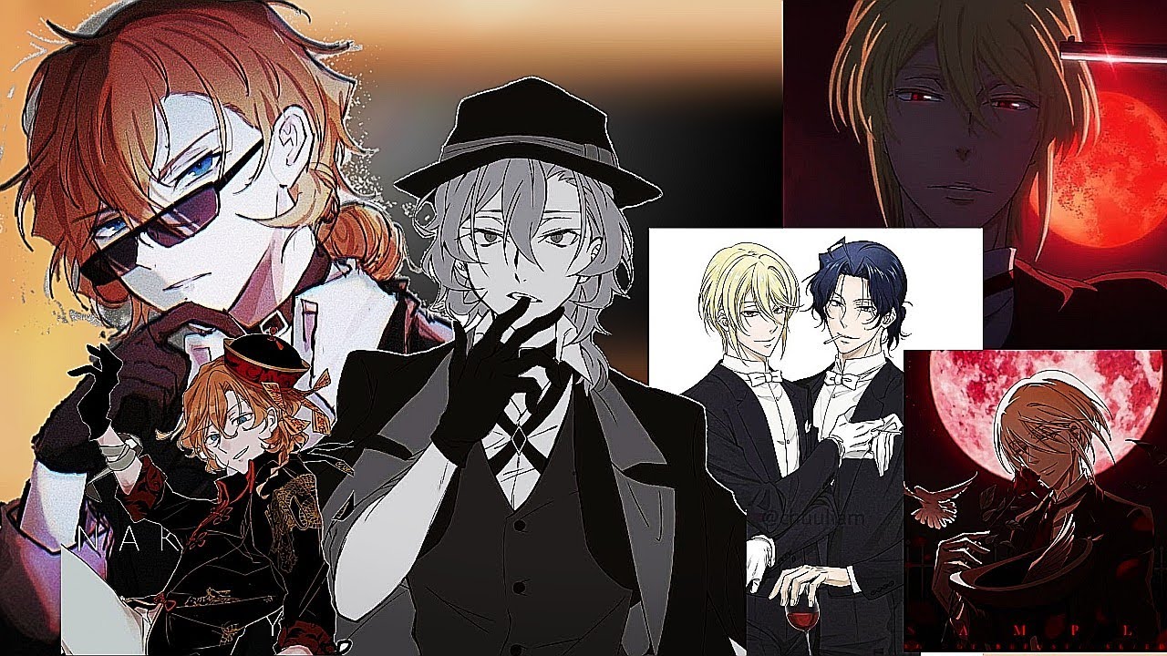 BSD react to Chuuya as William/Реакция БСД на Чую это Уильям. НА ЗАКАЗ