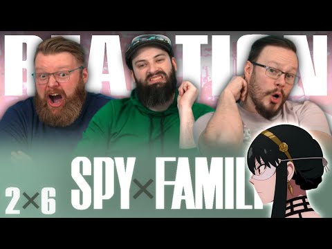 Spy x Family 2x6 REACTION!! "The Fearsome Luxury Cruise Ship"
