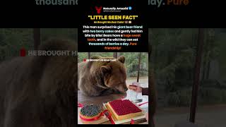 He Brought His Bear Cake! #shorts