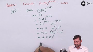Integral Power of iota(i) - Example 1 - Complex Numbers - IIT JEE Mathematics Video Lectures