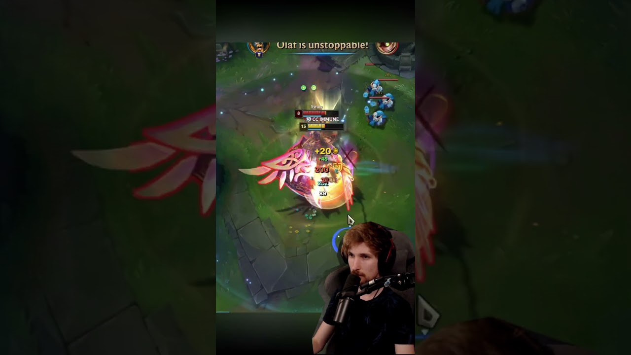 olaf toplane is insanely good this patch 🥰😈