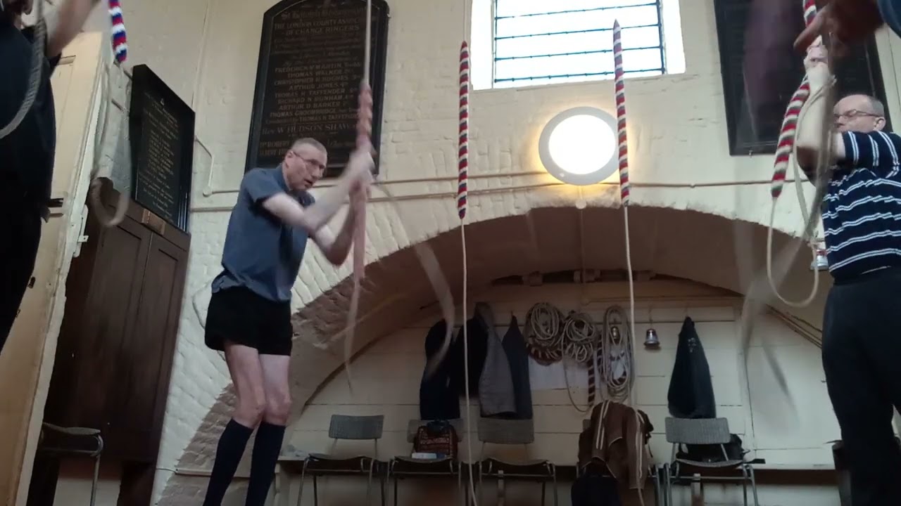 Stedman Doubles and Downwards at Bishopsgate, City of London