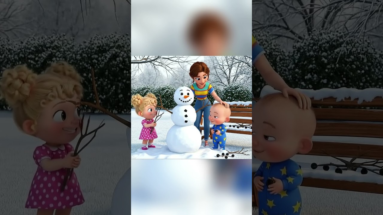 Build a Snowman ☃️ | Fun Winter Song for Kids & Toddlers | Tiny Twinkles
