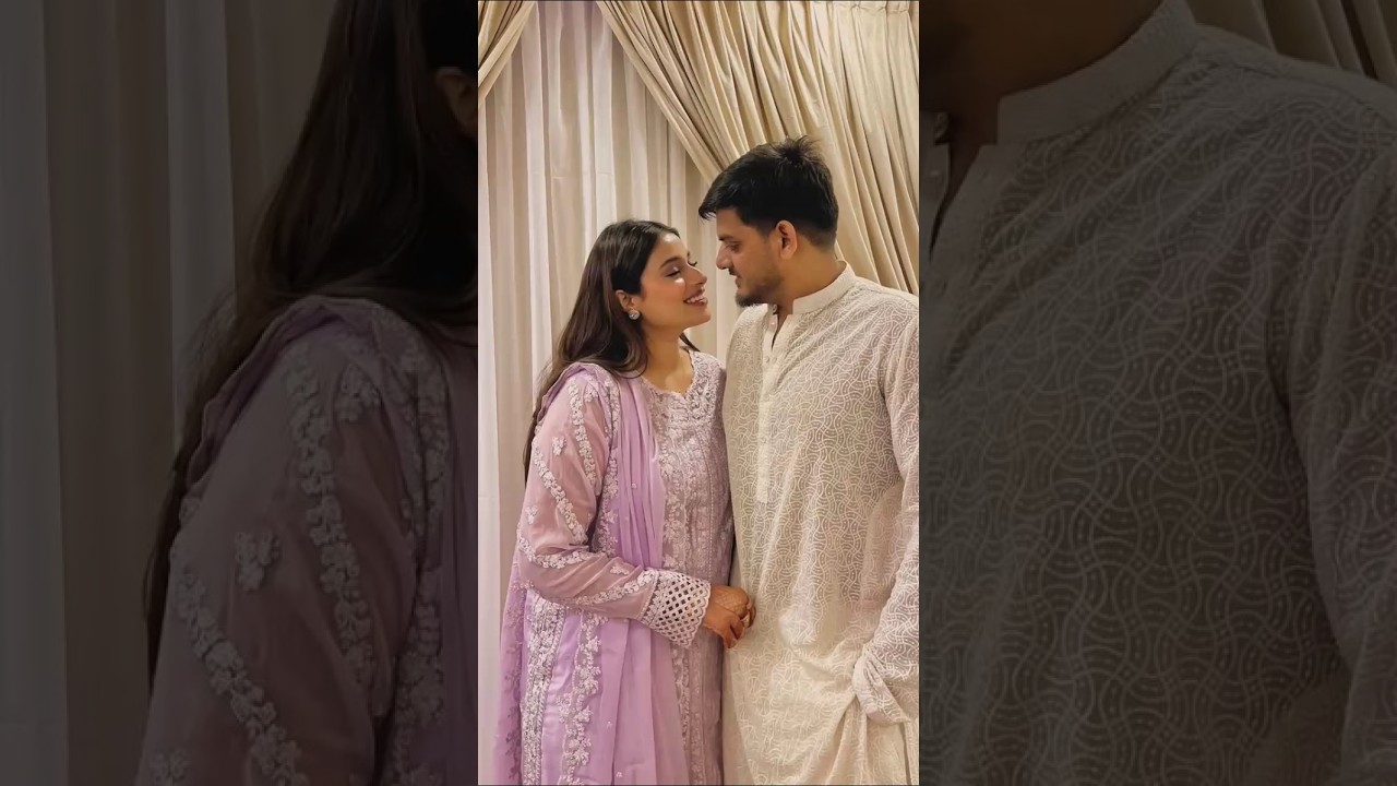 Sabah Maaz 1st Look after wedding 