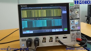 Tektronix MDO3 Series - I2C Search Data Function