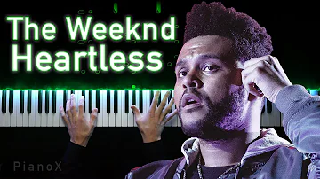 The Weeknd - Heartless | Piano cover