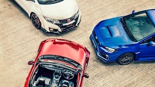 Mx 5 Wrx Sti Civic Type R 日本車回來了 Top Gear 極速誌 Youtube