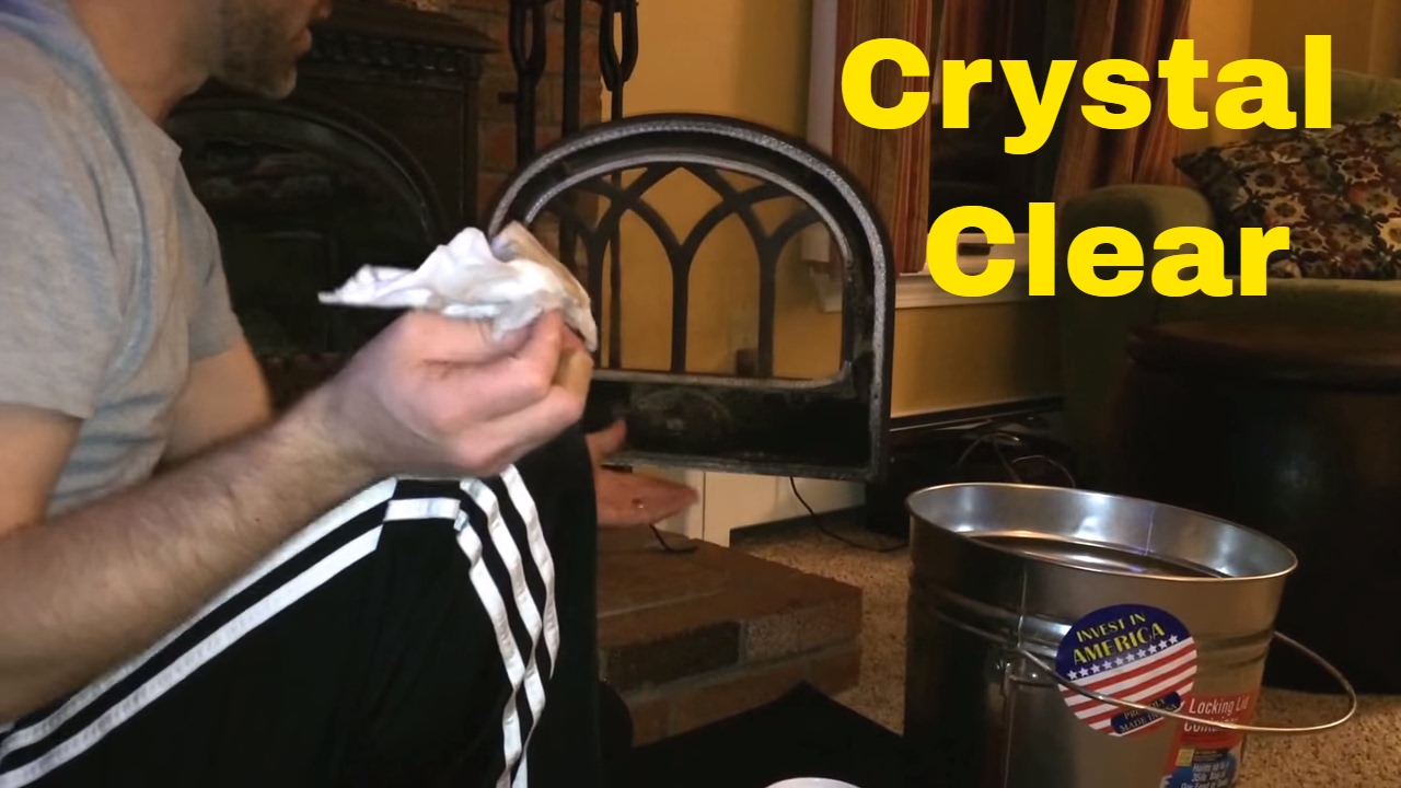 LIFE TIPS Easy DIY Glass Cleaner for your Wood Stove No Harsh