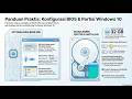 HARDWARE KOMPUTER : SETUP BIOS DAN PARTISI HARDDISK R609 (PRAKTIKUM II)