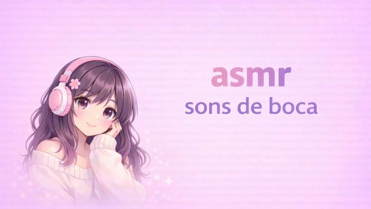 ASMR Sons de Boca + Sons de Mãos | Free fire 