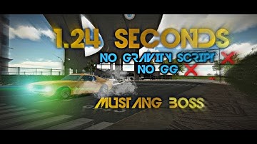 1 SECONDS MUSTANG BOSS | NO SCRIPT GRAVITY ❌| VERSION 4.8.3 CAR PARKING MULTIPLAYER