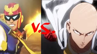 Captain Falcon vs. One Punch Man (Saitama)