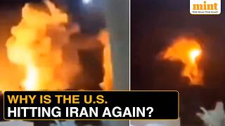 Third Wave Of US Airstrikes On Iran Begins! Explosions Rock Iran Amid Escalating Conflict | Watch