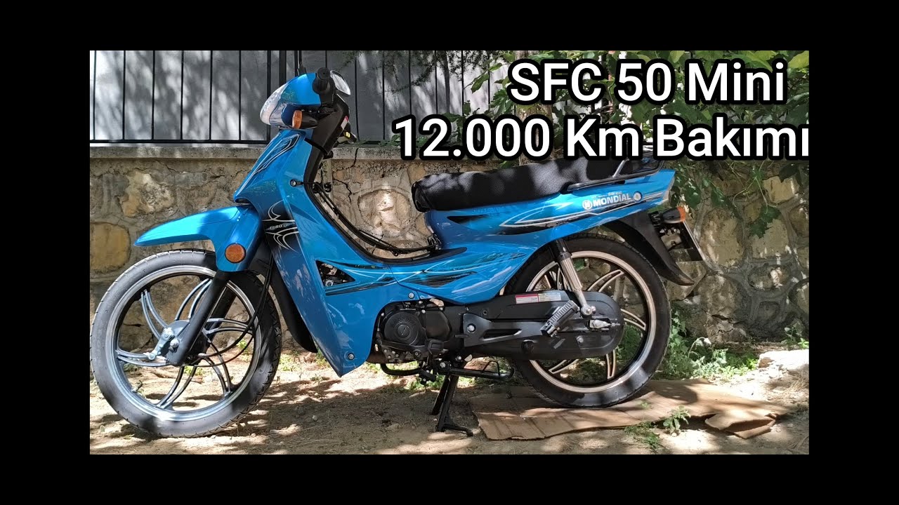 Mondial SFC 50 MİNİ 12.000 Km Bakımı.