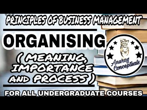 ORGANISING (PART 1) || POBM || ANURAG CONCEPTUALS