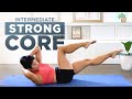Pilates for a strong core workout  intermediate  advanced class