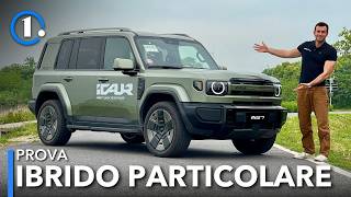 The test drive of the hybrid Chinese SUV that is about to arrive in Italy 🇨🇳 iCAUR V27