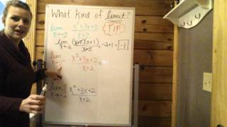 Calculus TIP LIMITS on quizzes and tests
