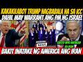 ICC NATAKOT SA BABALA NI TRUMP? BAKIT INATAKE NG AMERICA ANG IRAN NAKAKAKILABOT ITO GRABE!