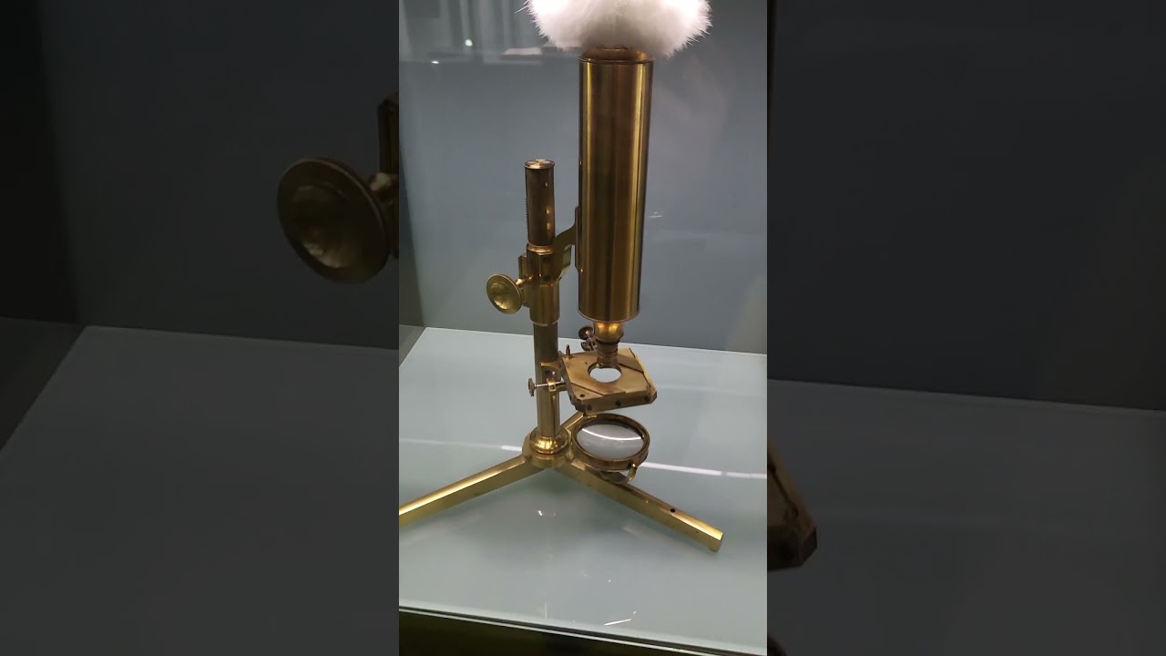 Charles Darwin's original books & notes and those of Gregor Mendel in the Mendel museum, Brno, Czech