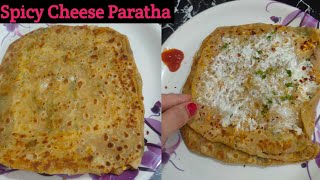 Spicy Cheese Paratha (चीझ पराठा) cheese Paratha Recipe |Quick & Spicy Cheese Paratha Recipe .