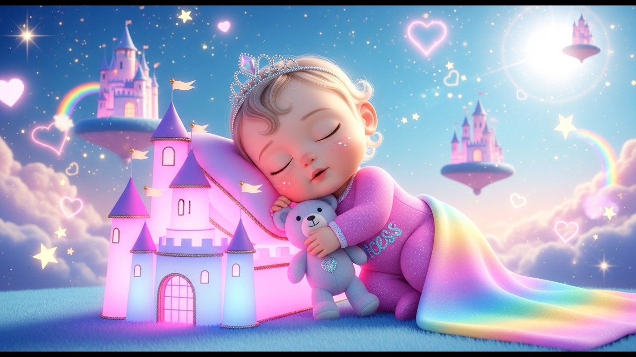 Baby Sleep Music💤Baby Sleep Instantly in 3 Minutes🎶Beat Insomnia Fast💖Mozart & Brahms Lullabies